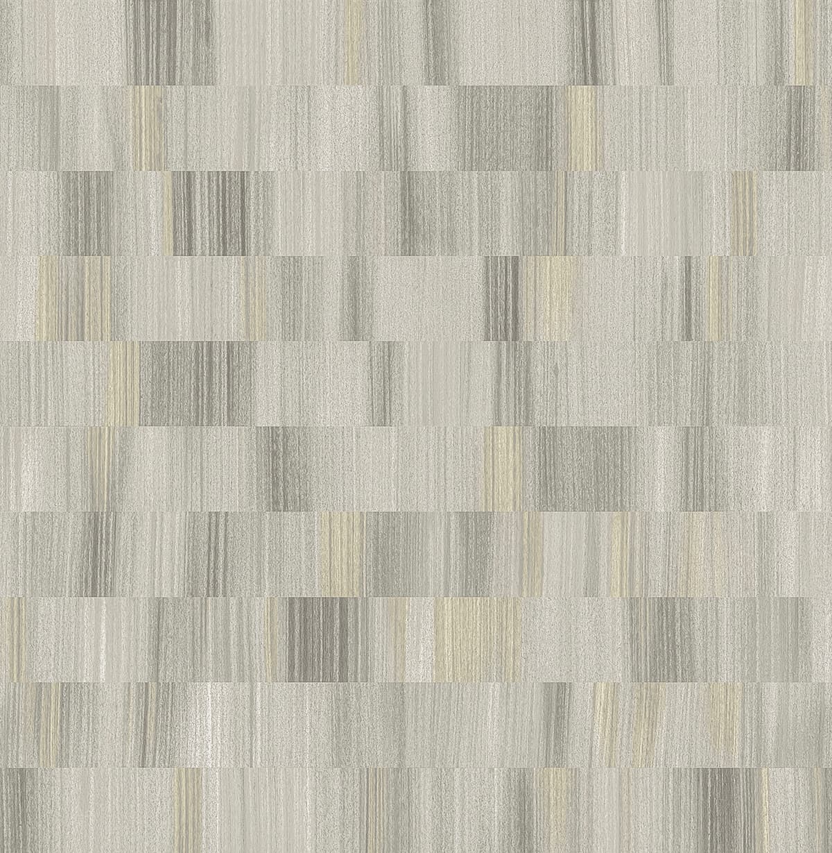 Flicker Light Grey Horizontal Textured Stripe Wallpaper