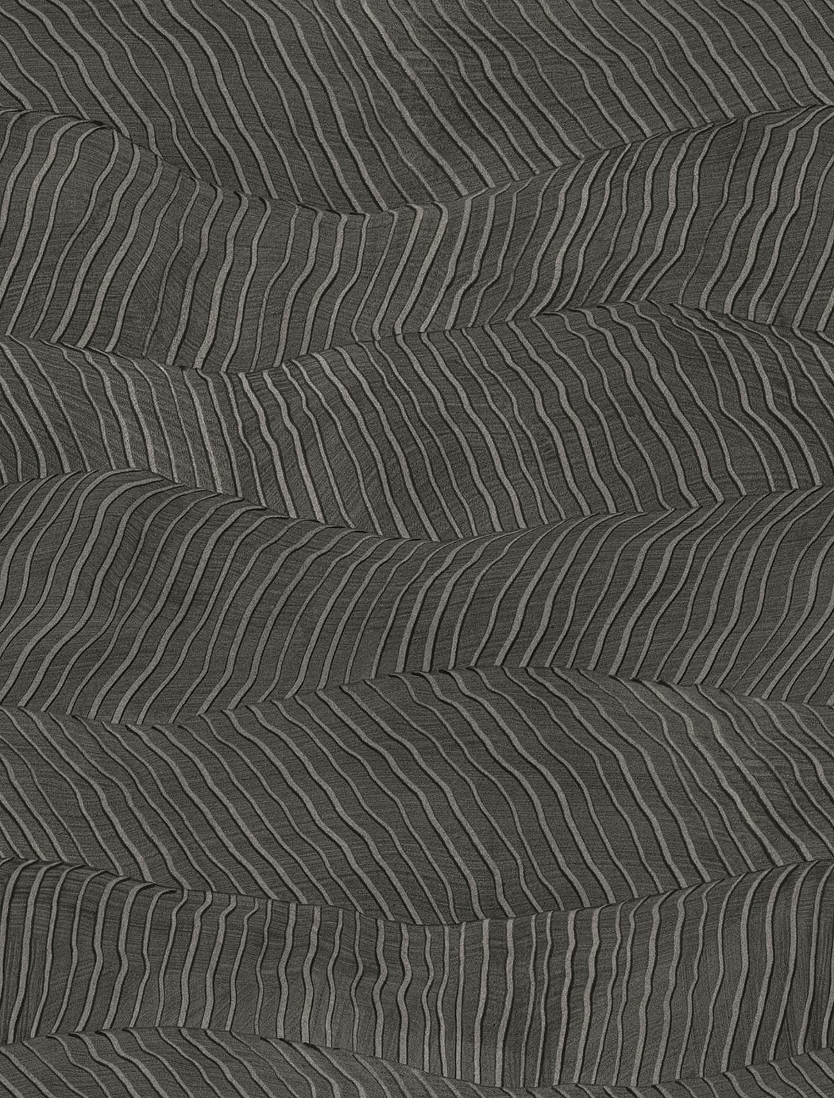 Drift Charcoal Abstract Landscape Wallpaper