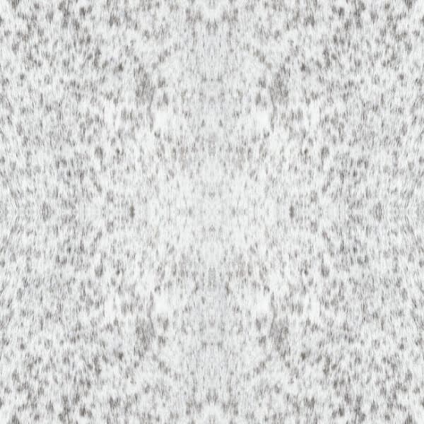 Fleabitten Premium Peel + Stick Wallpaper- Soft Grey