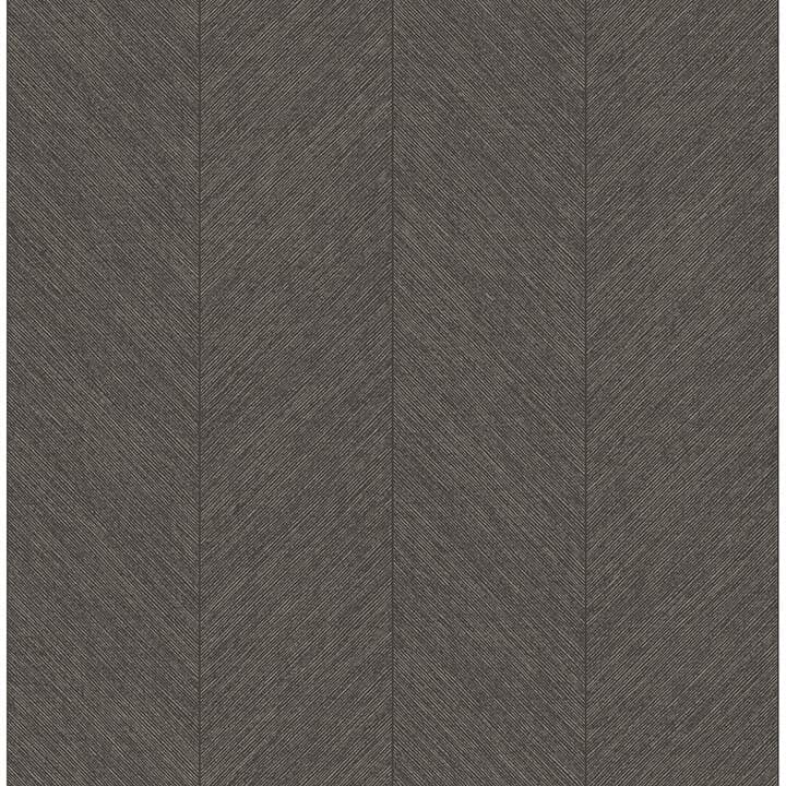 Kallam Espresso Chevron Wallpaper