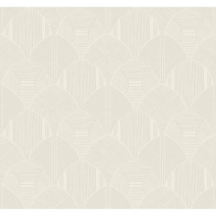 Meyberg Ivory Geometric Wallpaper