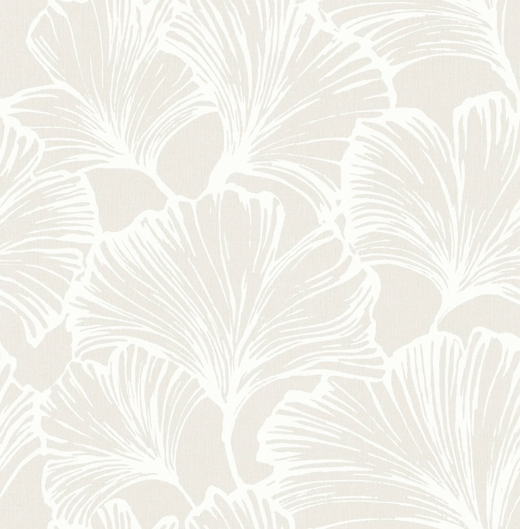 Kyoto Dove Ginkgo Leaf Wallpaper