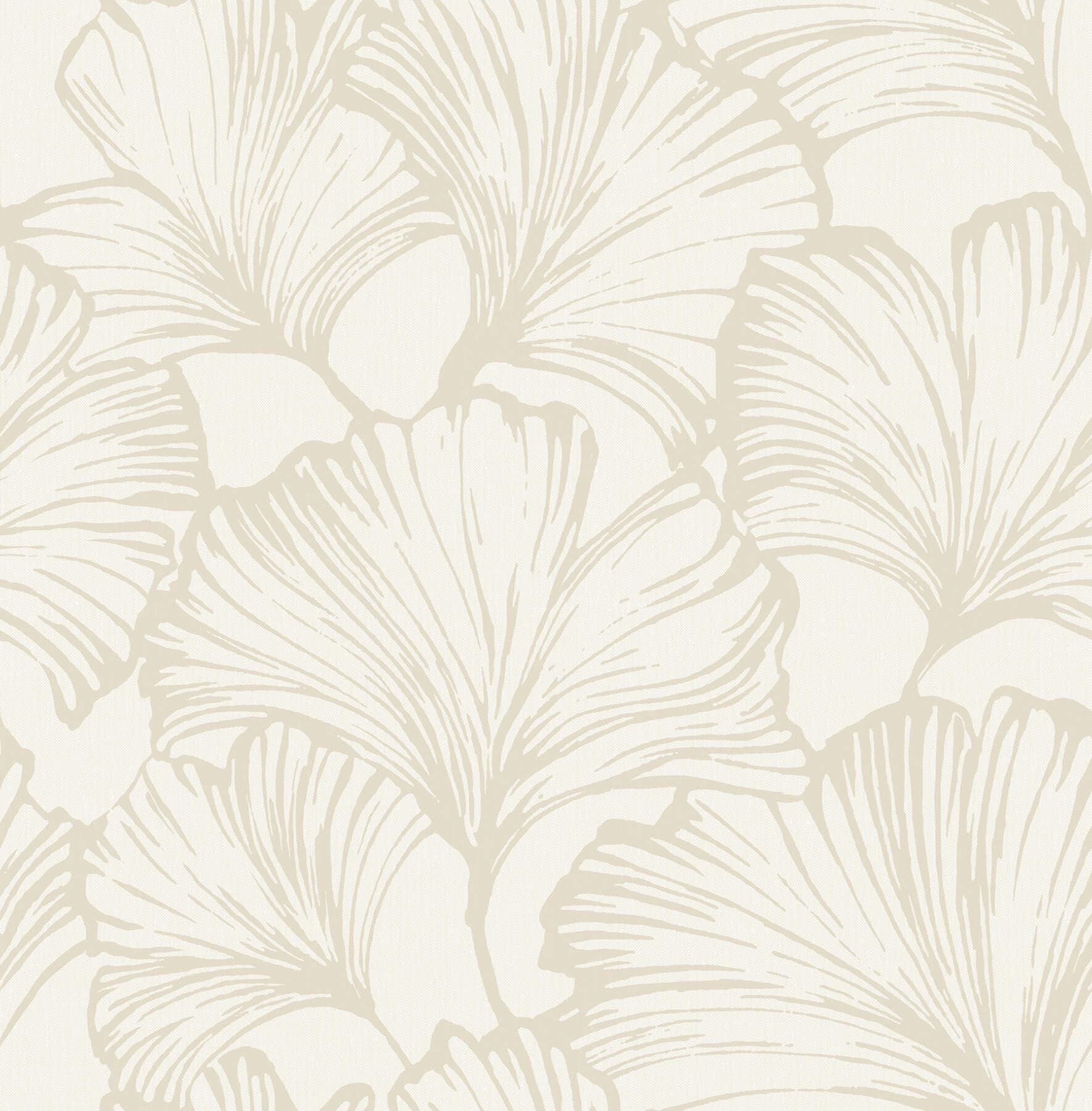 Kyoto Pearl Ginkgo Leaf Wallpaper
