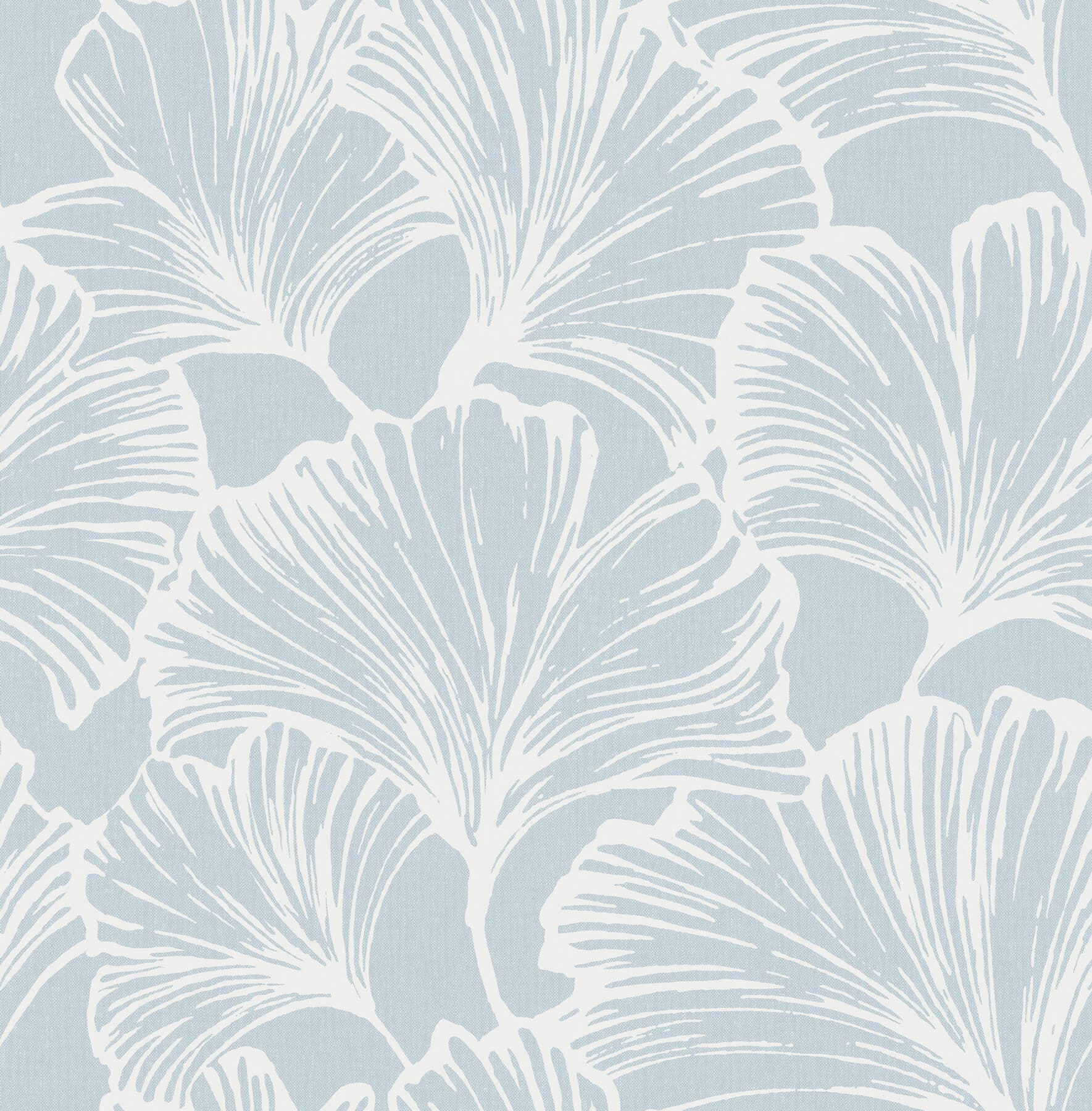 Kyoto Sky Ginkgo Leaf Wallpaper