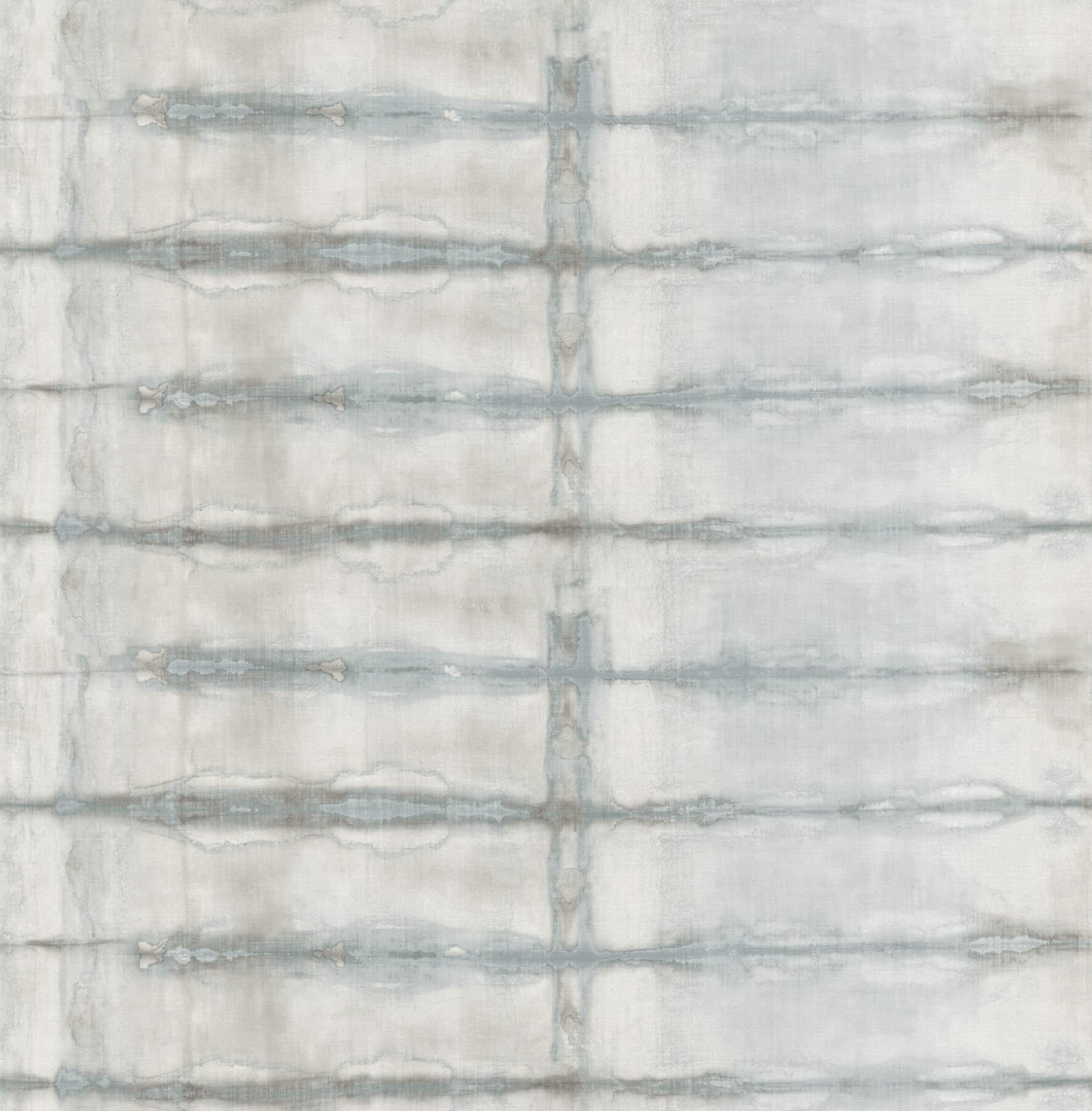 Modulus Denim Geometric Stripe Wallpaper
