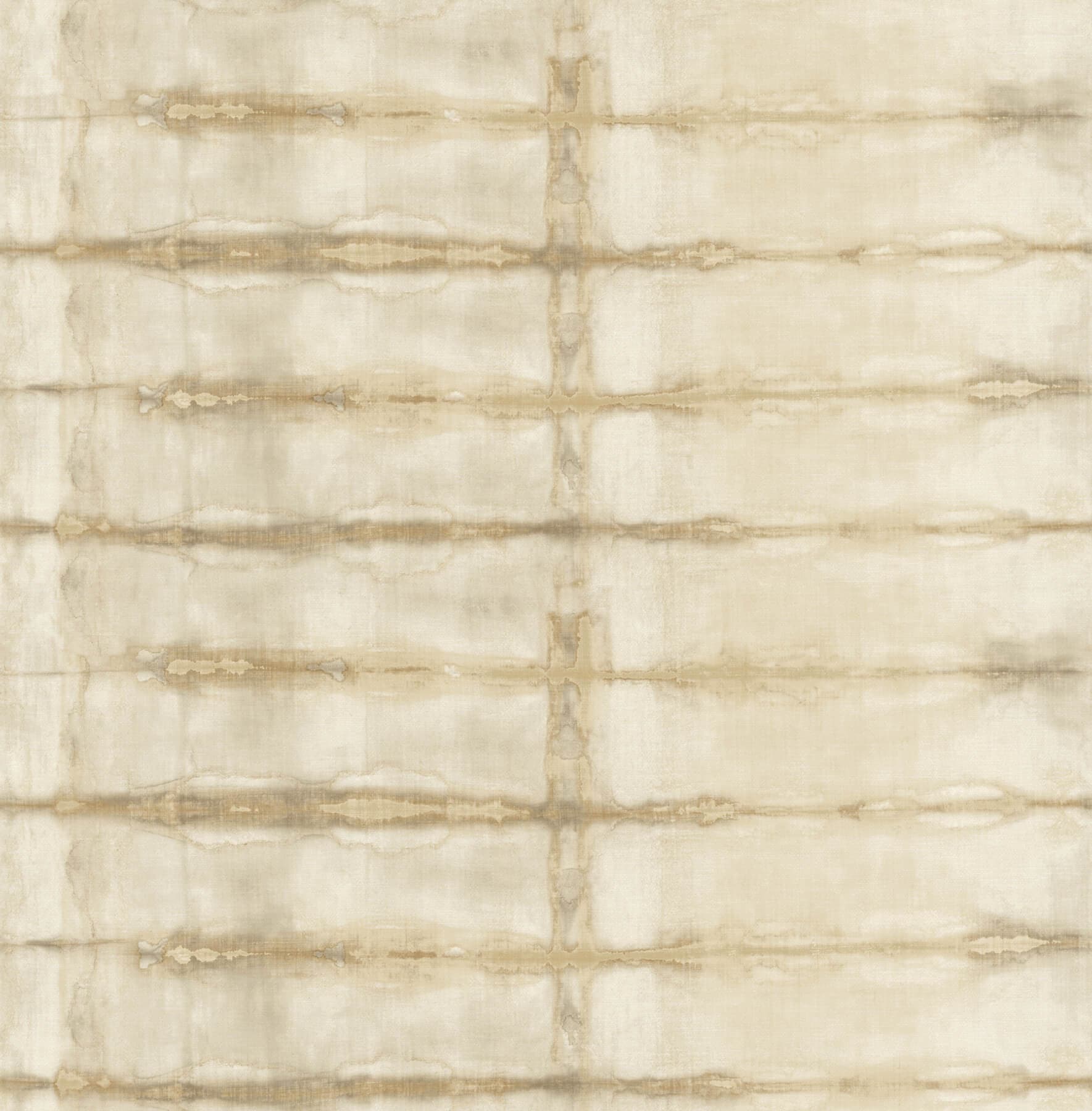 Modulus Wheat Geometric Stripe Wallpaper