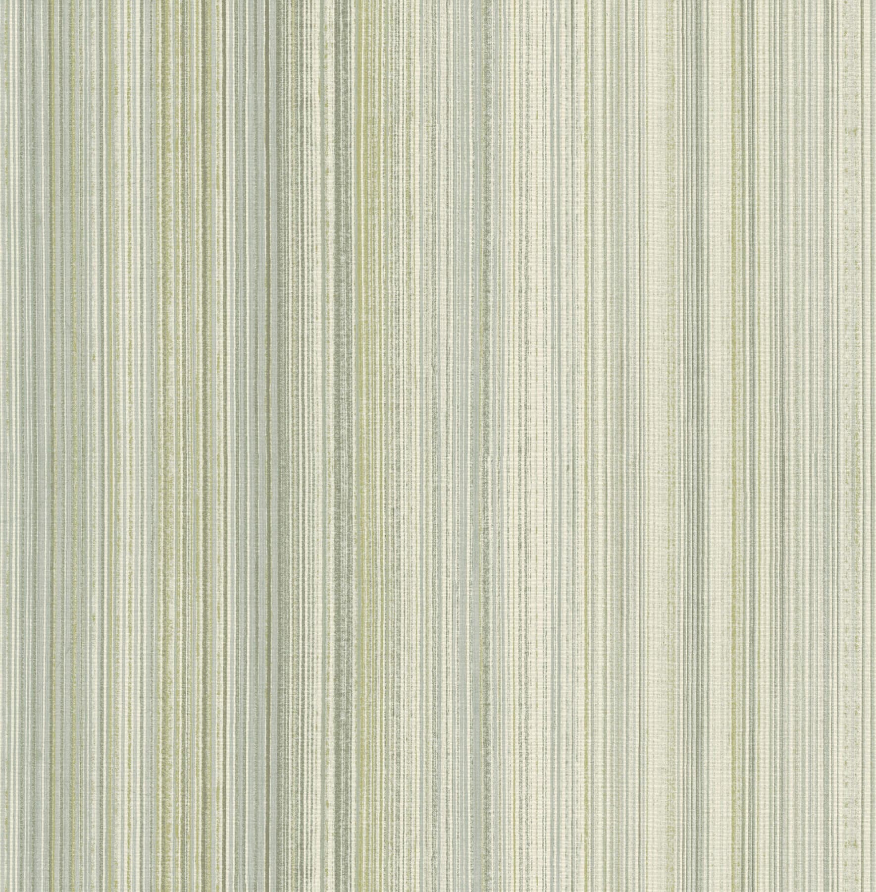 Elan Sea Green Ombre Stripe Wallpaper