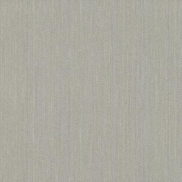 Chevron Channel Wallpaper- Grey