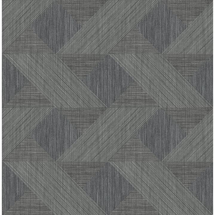 Presley Black Tessellation Wallpaper