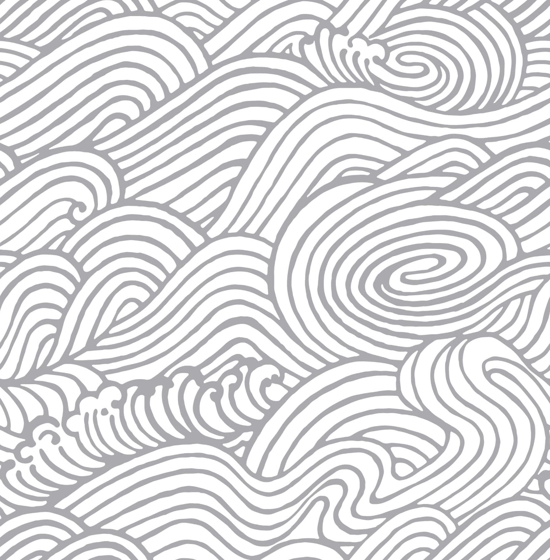 Mare Grey Wave Wallpaper