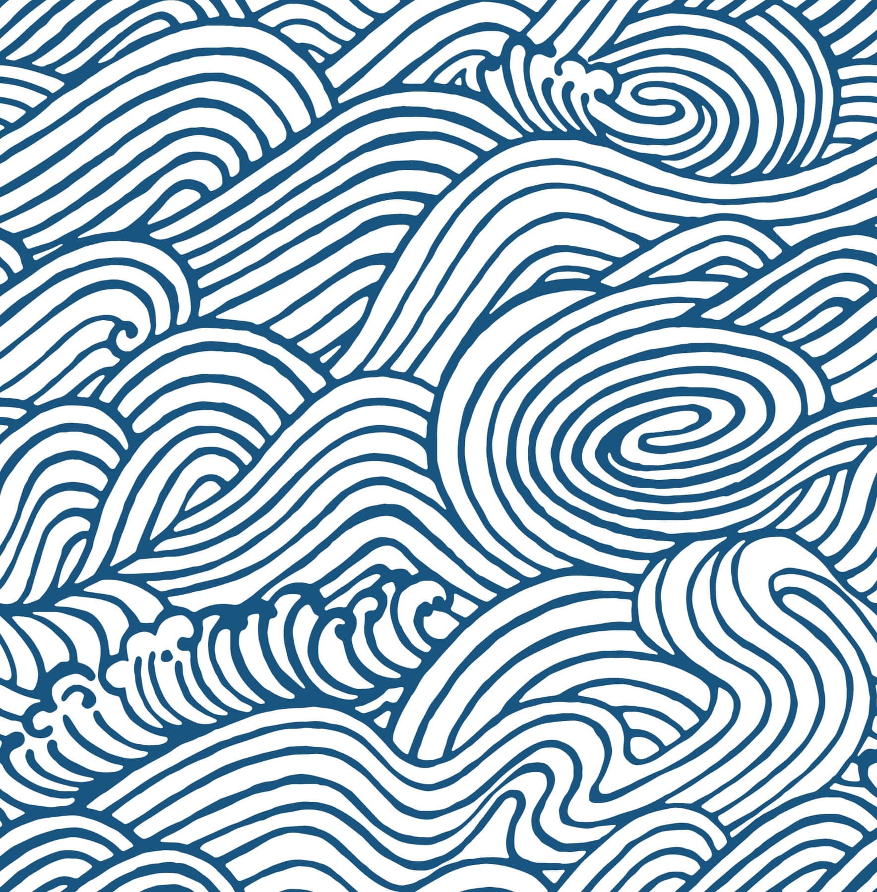 Mare Navy Wave Wallpaper
