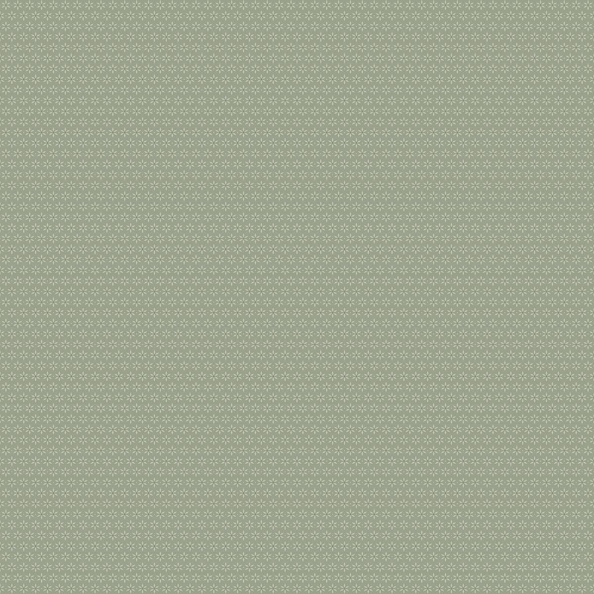 Starwart Sage Miniature Floral Wallpaper