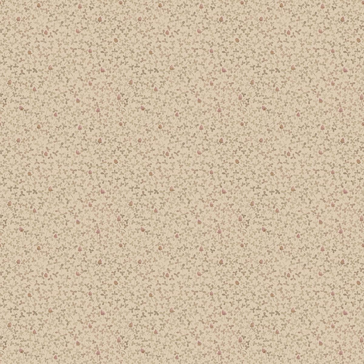 Lark Beige Botanical Wallpaper