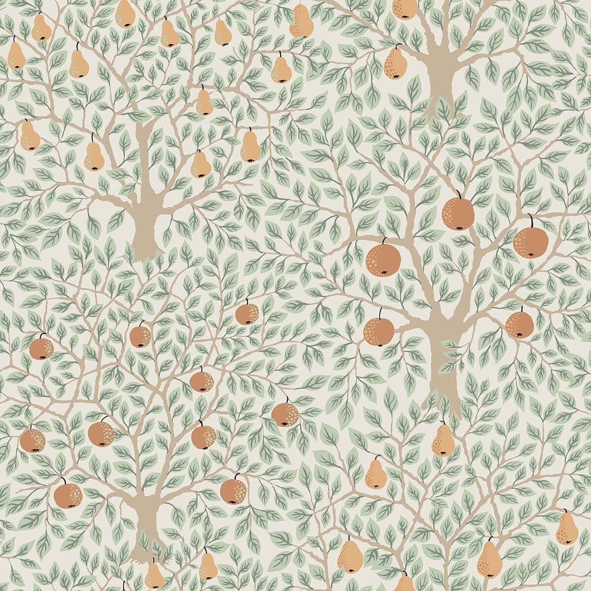 Pomona Multicolor Fruit Tree Wallpaper
