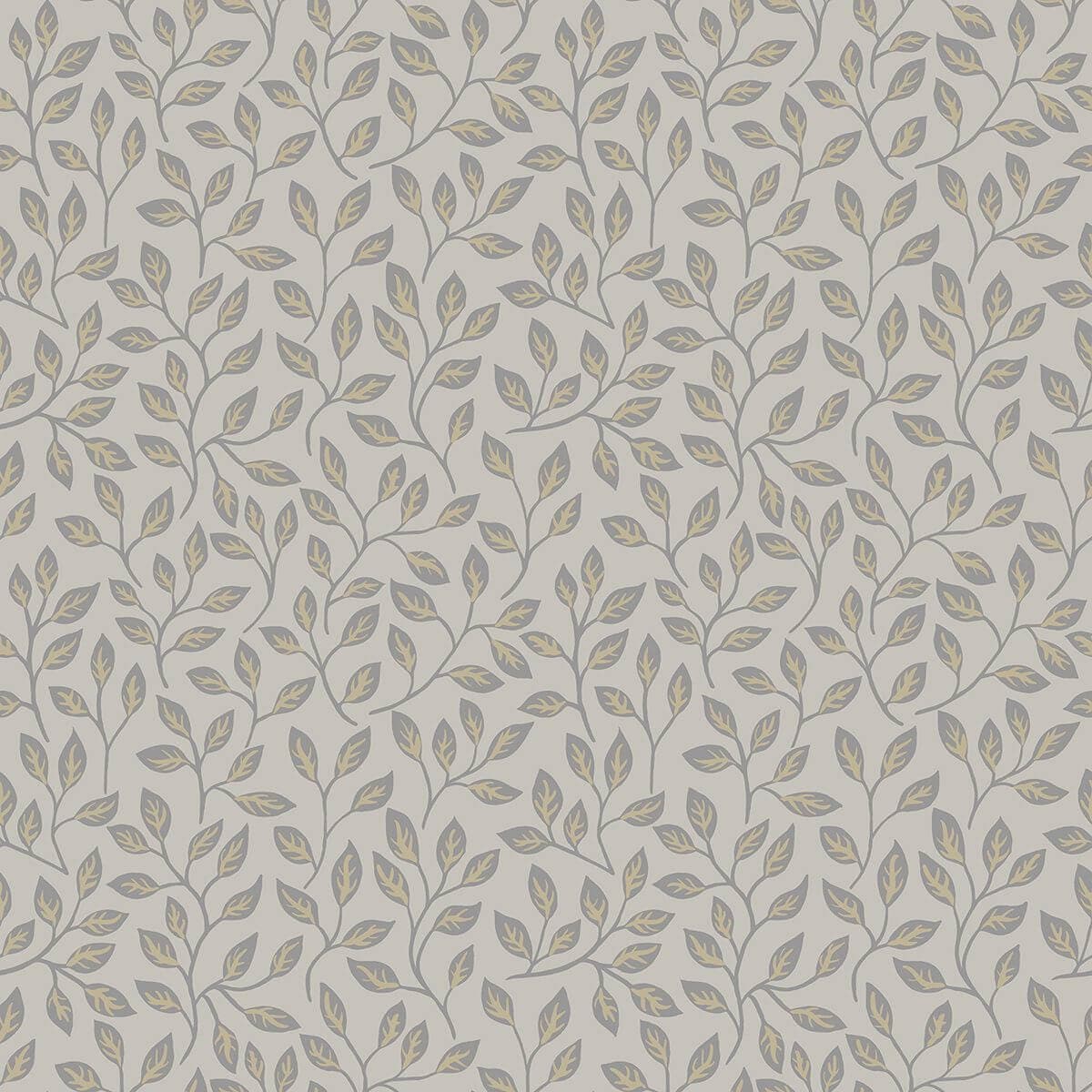 Posey Beige Vines Wallpaper