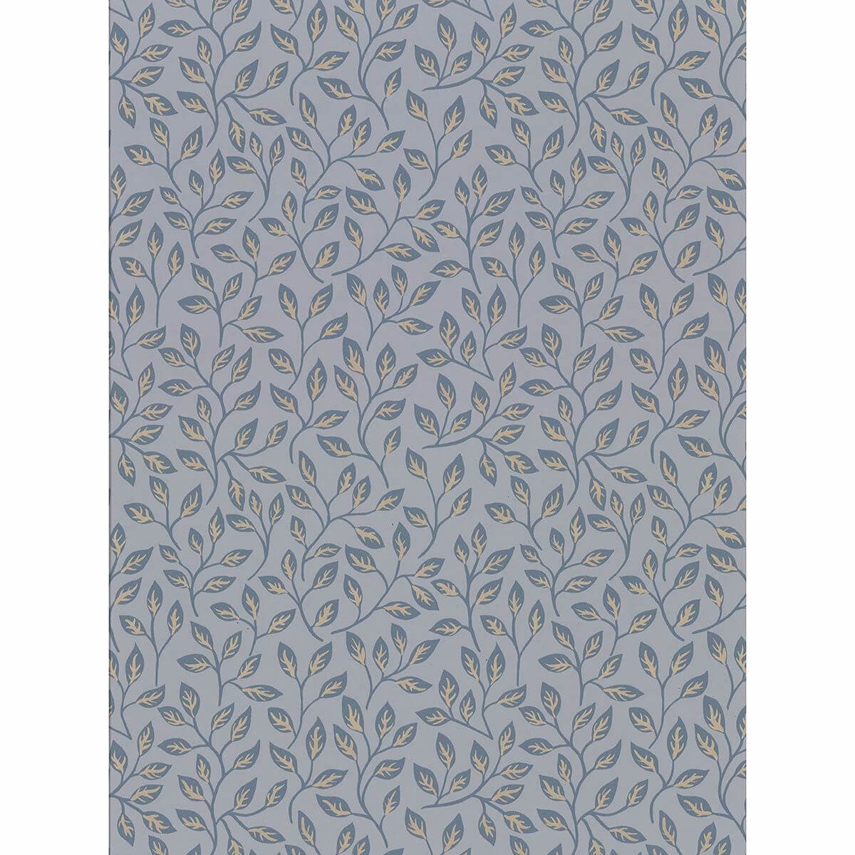 Posey Slate Vines Wallpaper