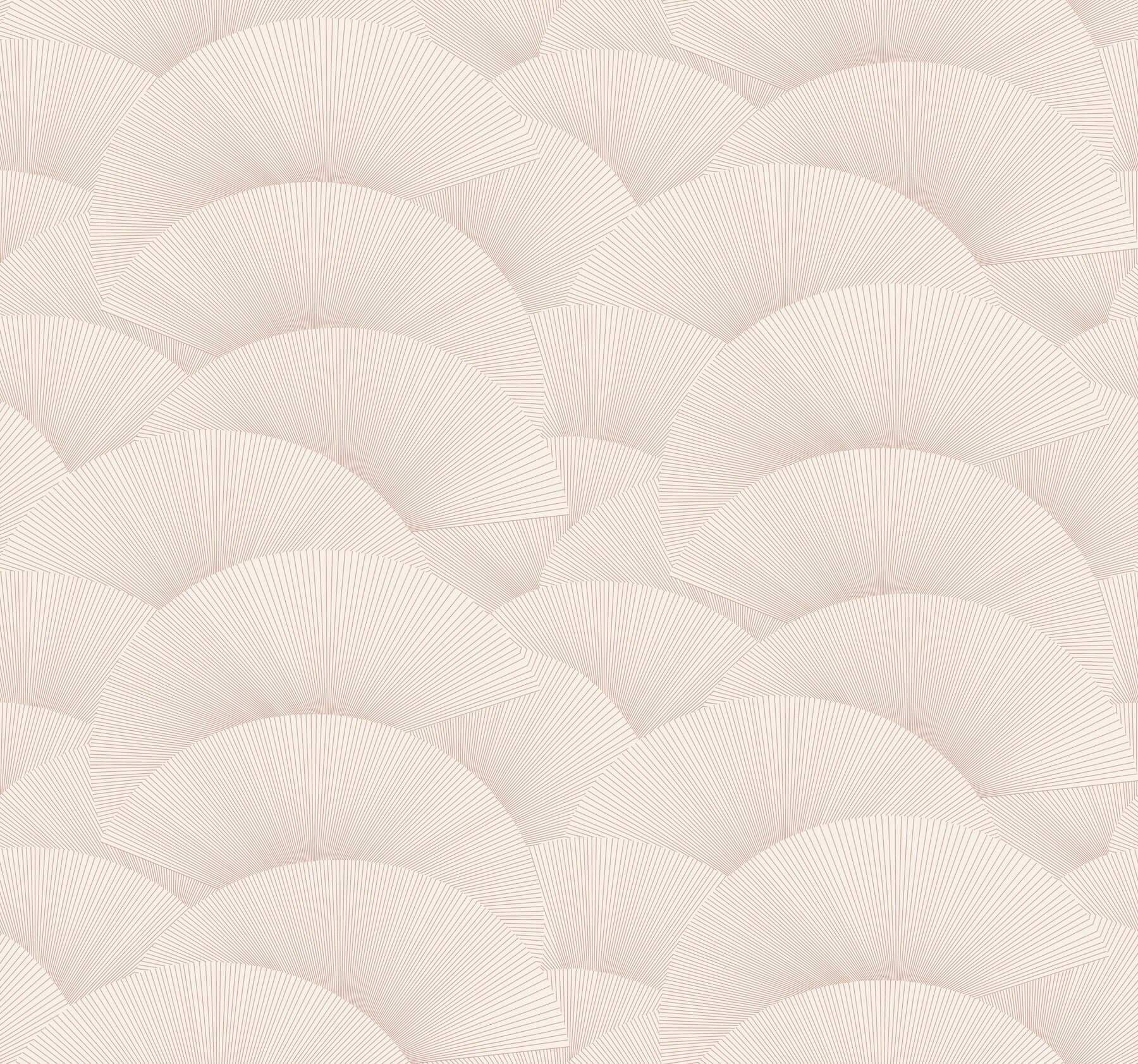 Morning Shell Wallpaper- Blush