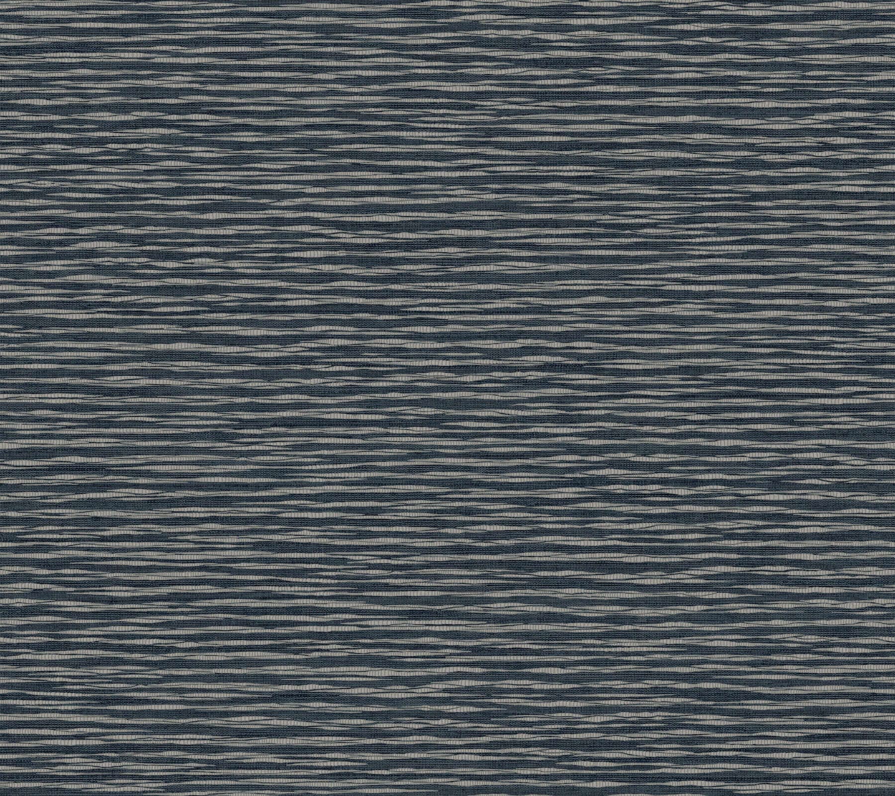 Lotus Weave Wallpaper- Navy