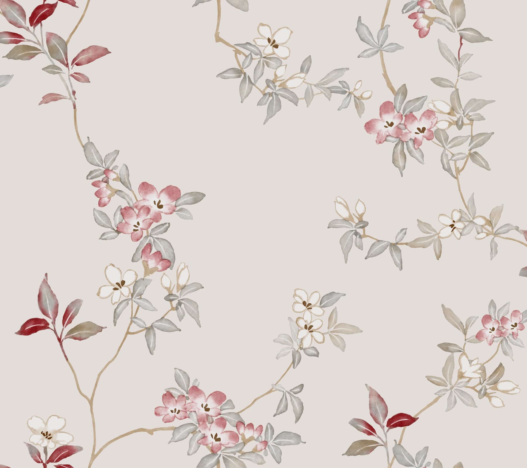 April Blossom Wallpaper- Cream
