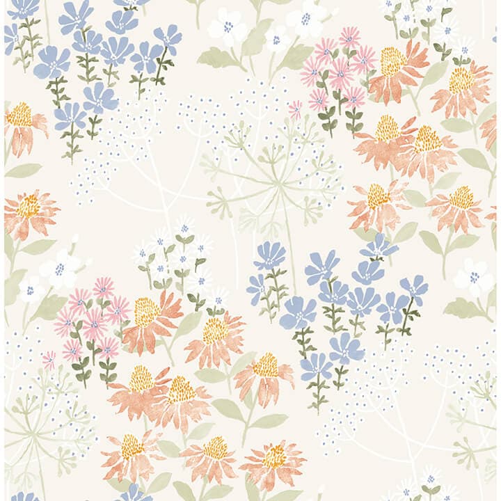 Cultivate Pastel Springtime Blooms Wallpaper