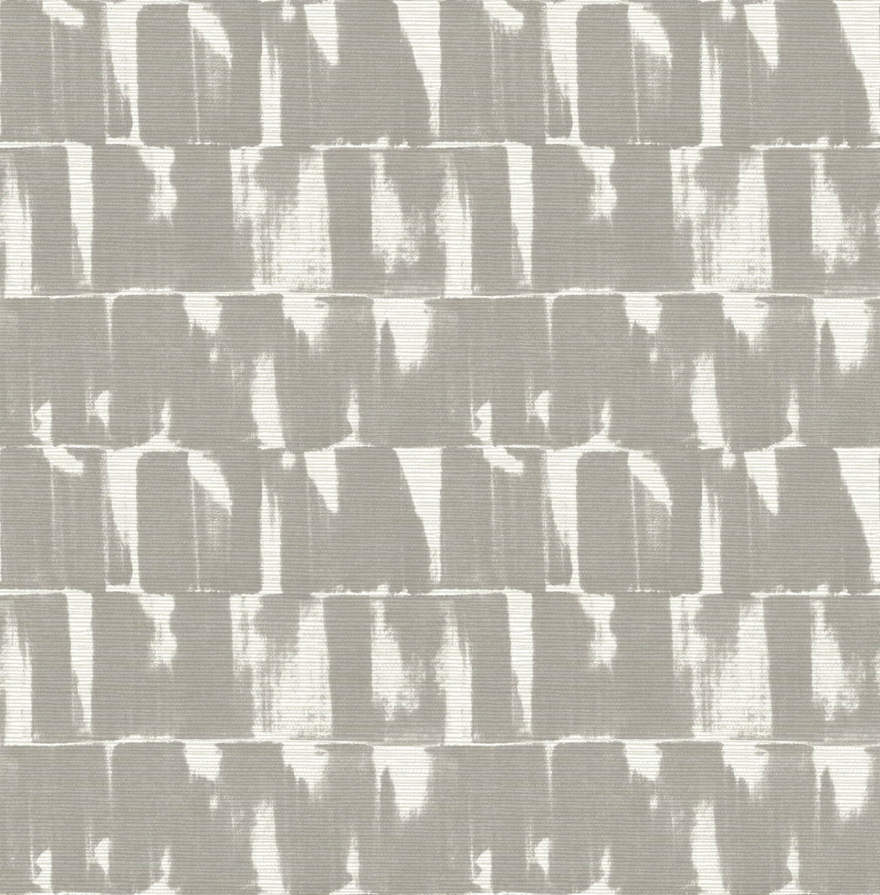 Bancroft Grey Artistic Stripe Wallpaper
