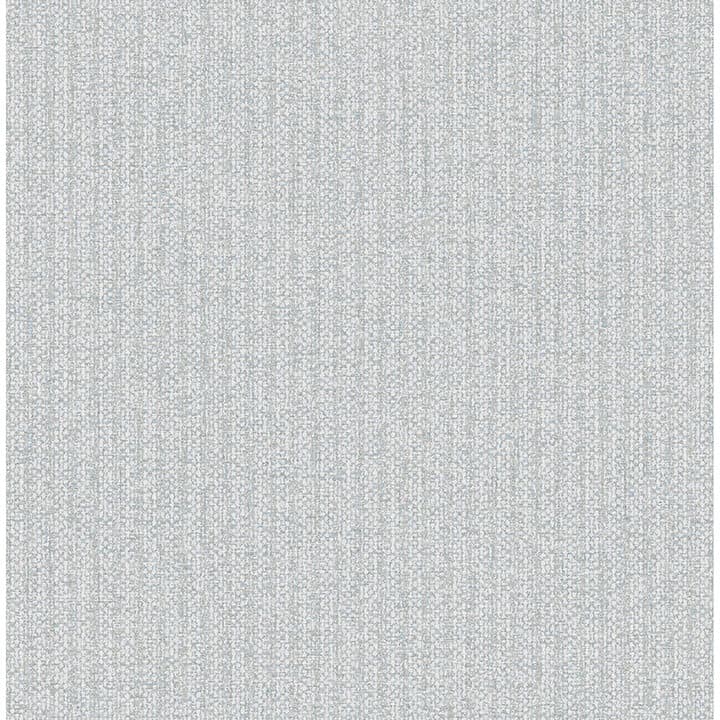 Lawndale Blue Textured Pinstripe Wallpaper