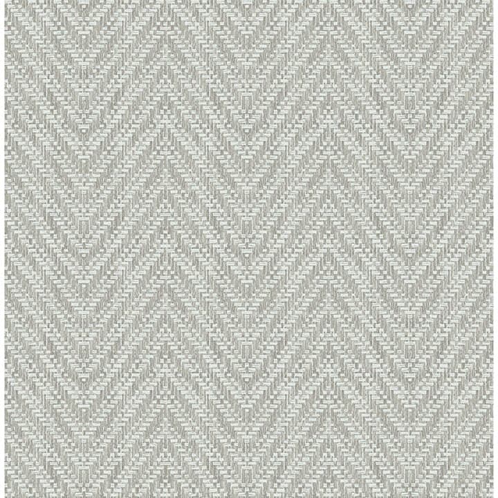 Glynn Sterling Chevron Wallpaper