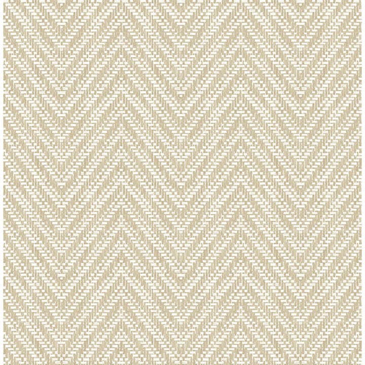 Glynn Wheat Chevron Wallpaper