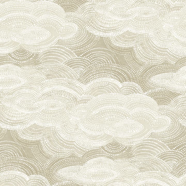 Vision Pearl Stipple Clouds Wallpaper