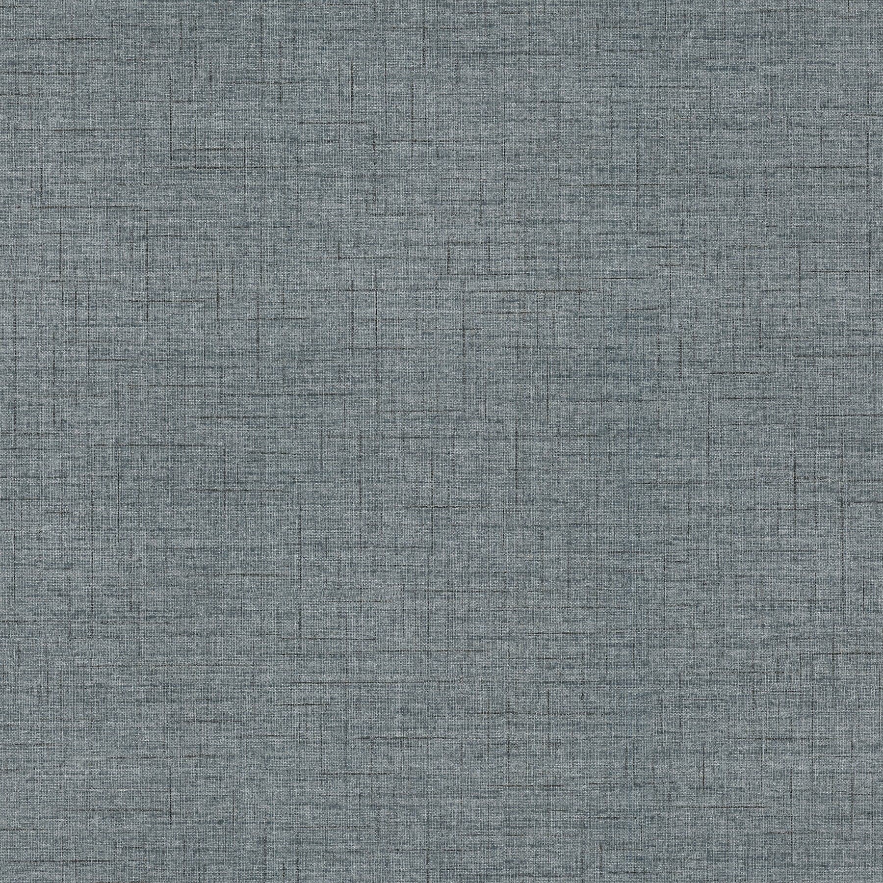 Leon Faux Fabric Denim Wallpaper