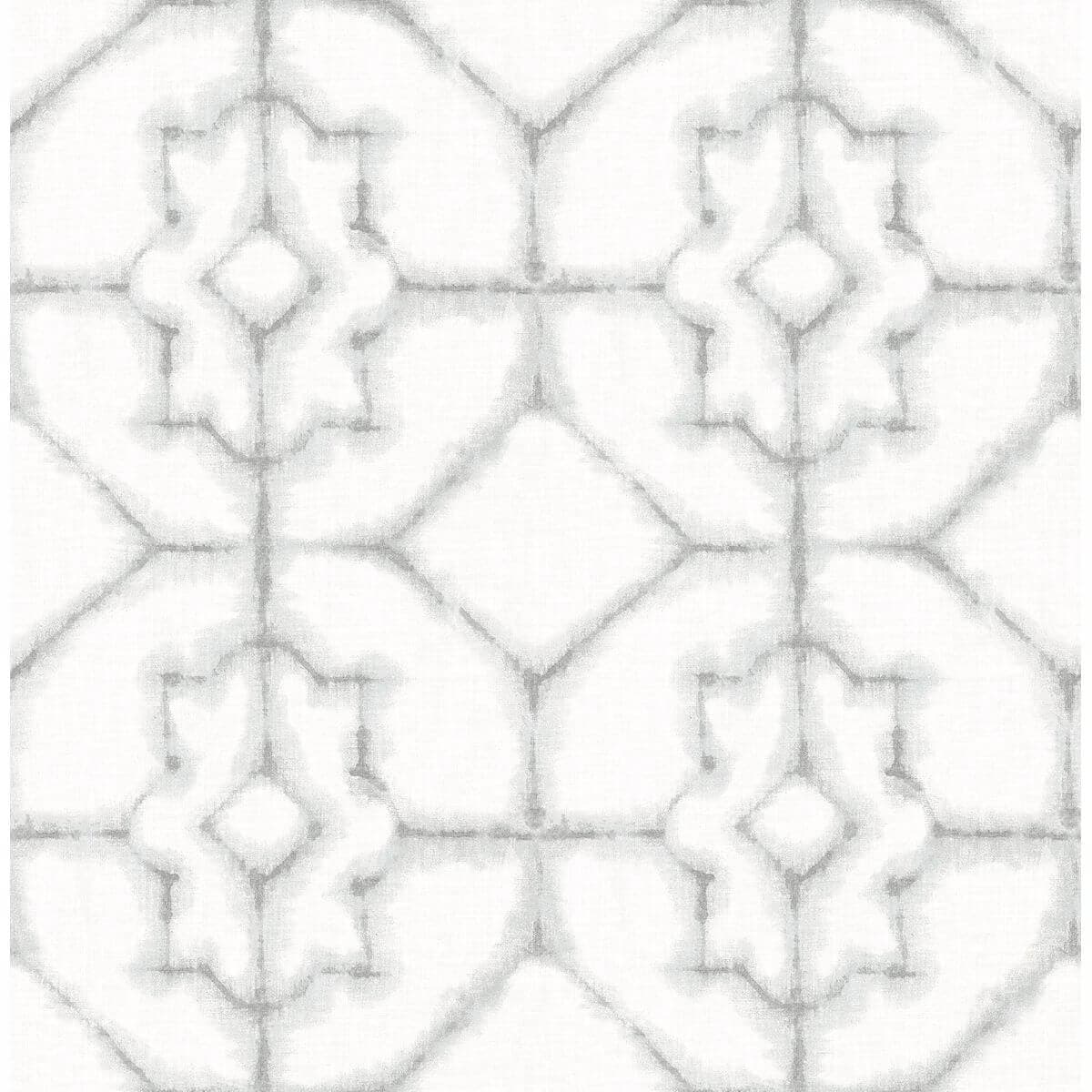 Verandah Grey Shibori Wallpaper