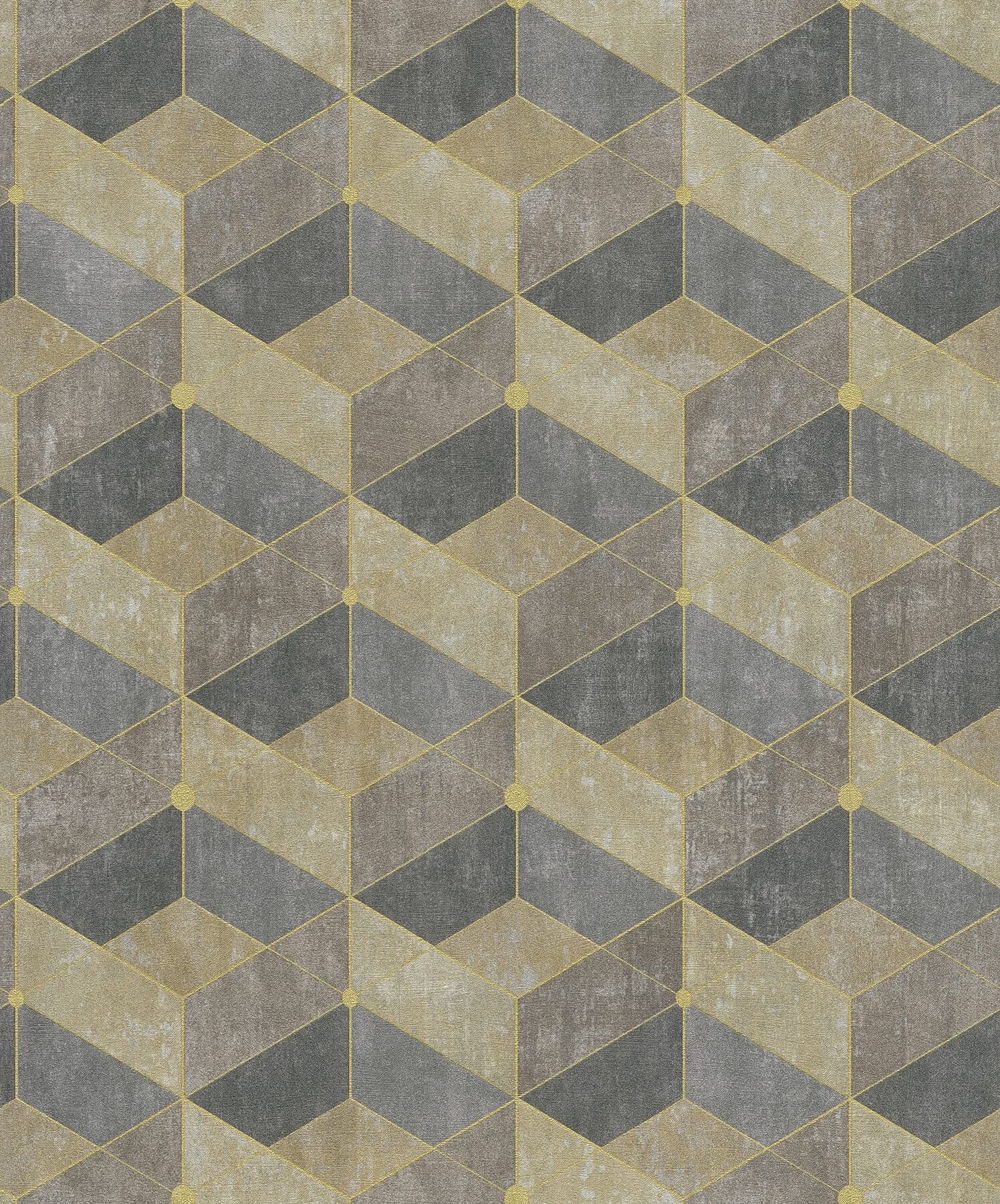 Muir Neutral Geo Wallpaper