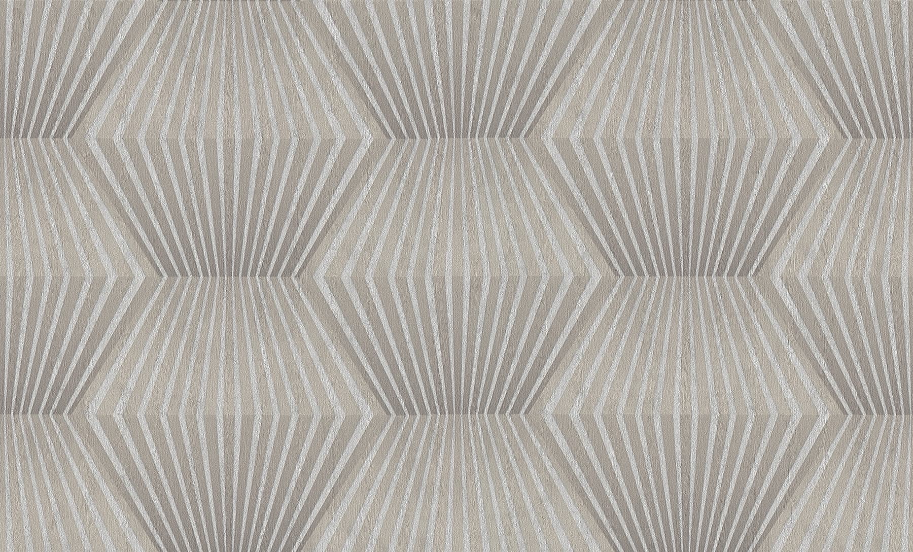 Lehnmann Taupe Geo Wallpaper