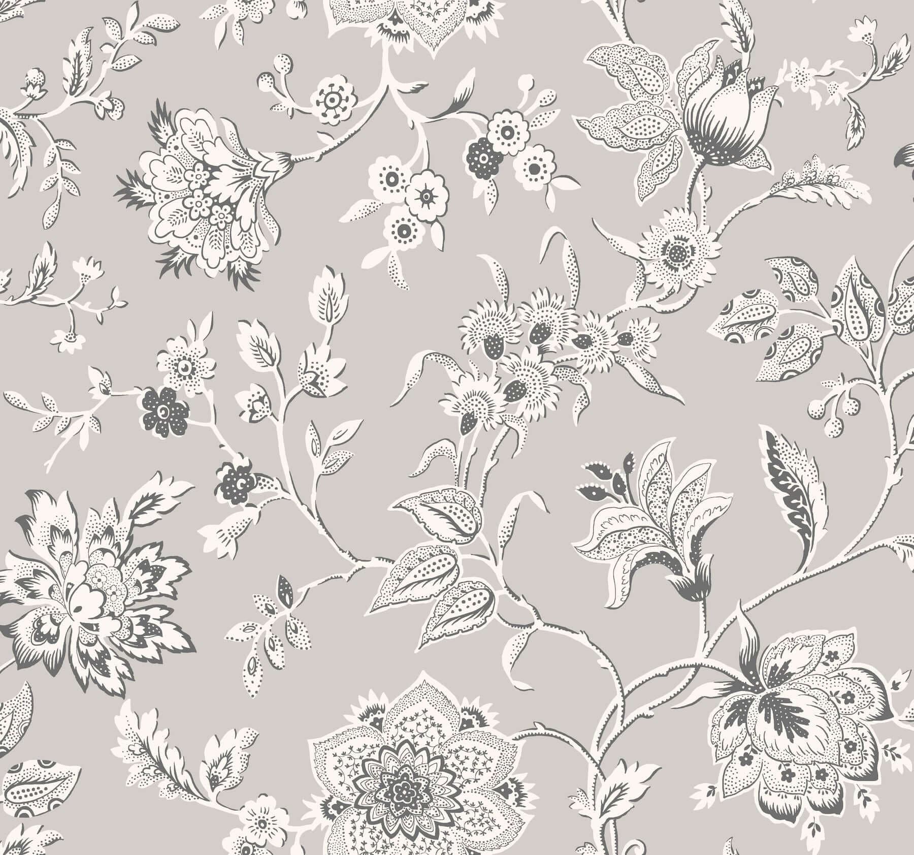 Sutton Wallpaper- Grey