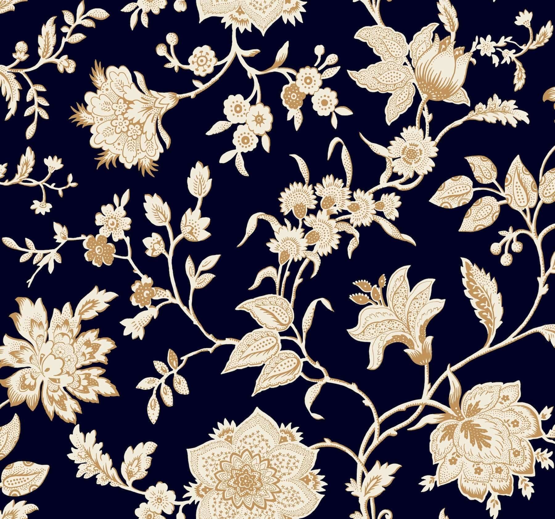 Sutton Wallpaper- Black