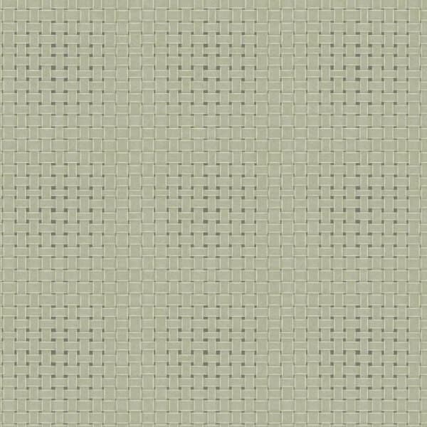 Paradise Island Weave Wallpaper- Green