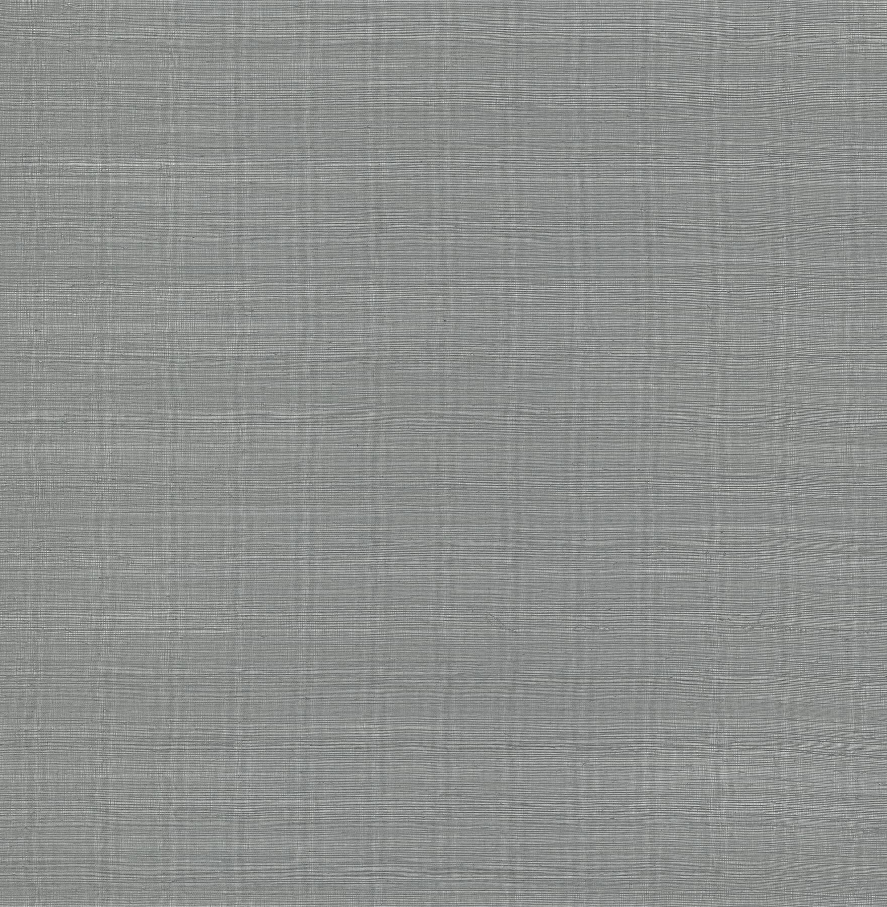 Sakiya Slate Grasscloth Wallpaper