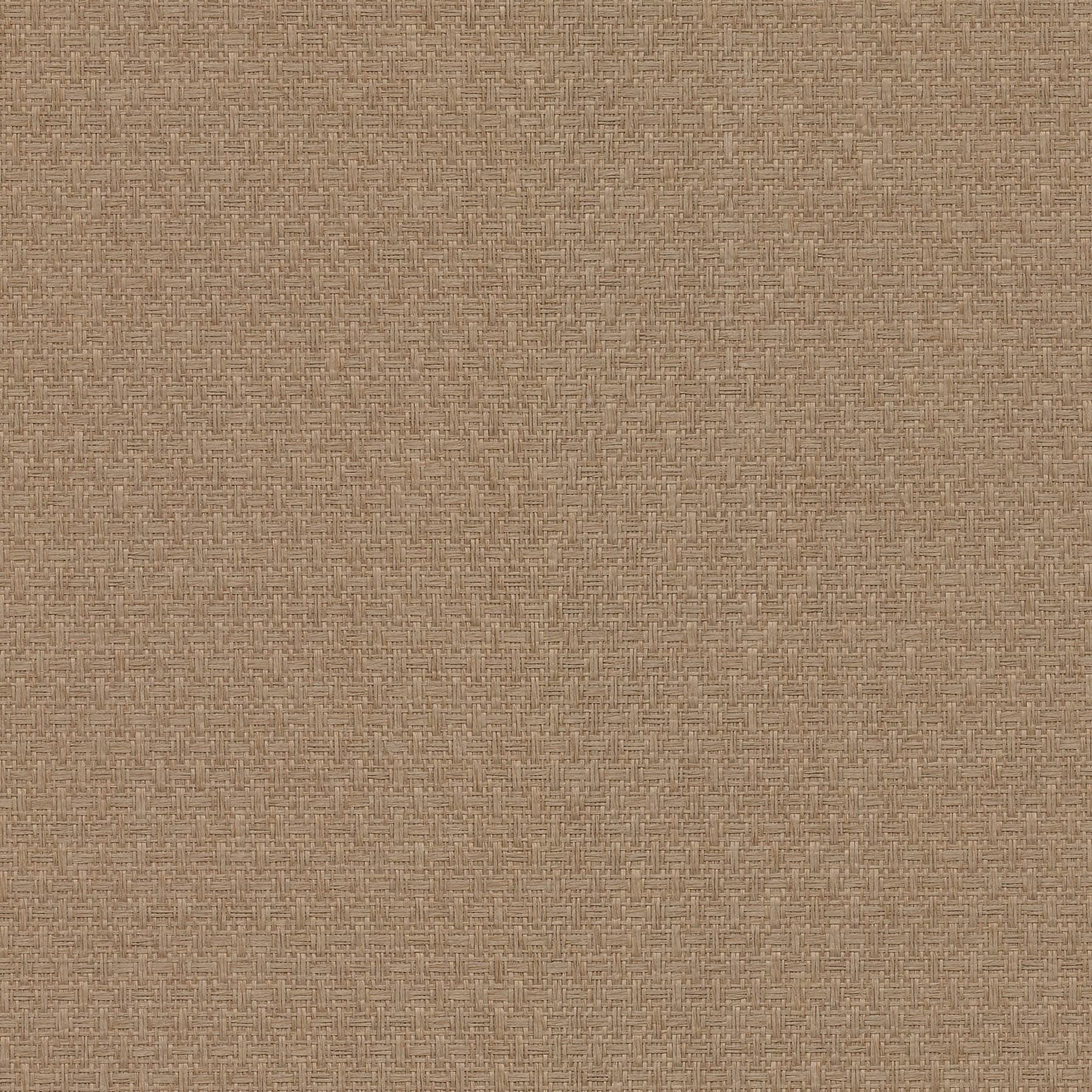 Huiqing Brown Geometric Weave Wallpaper