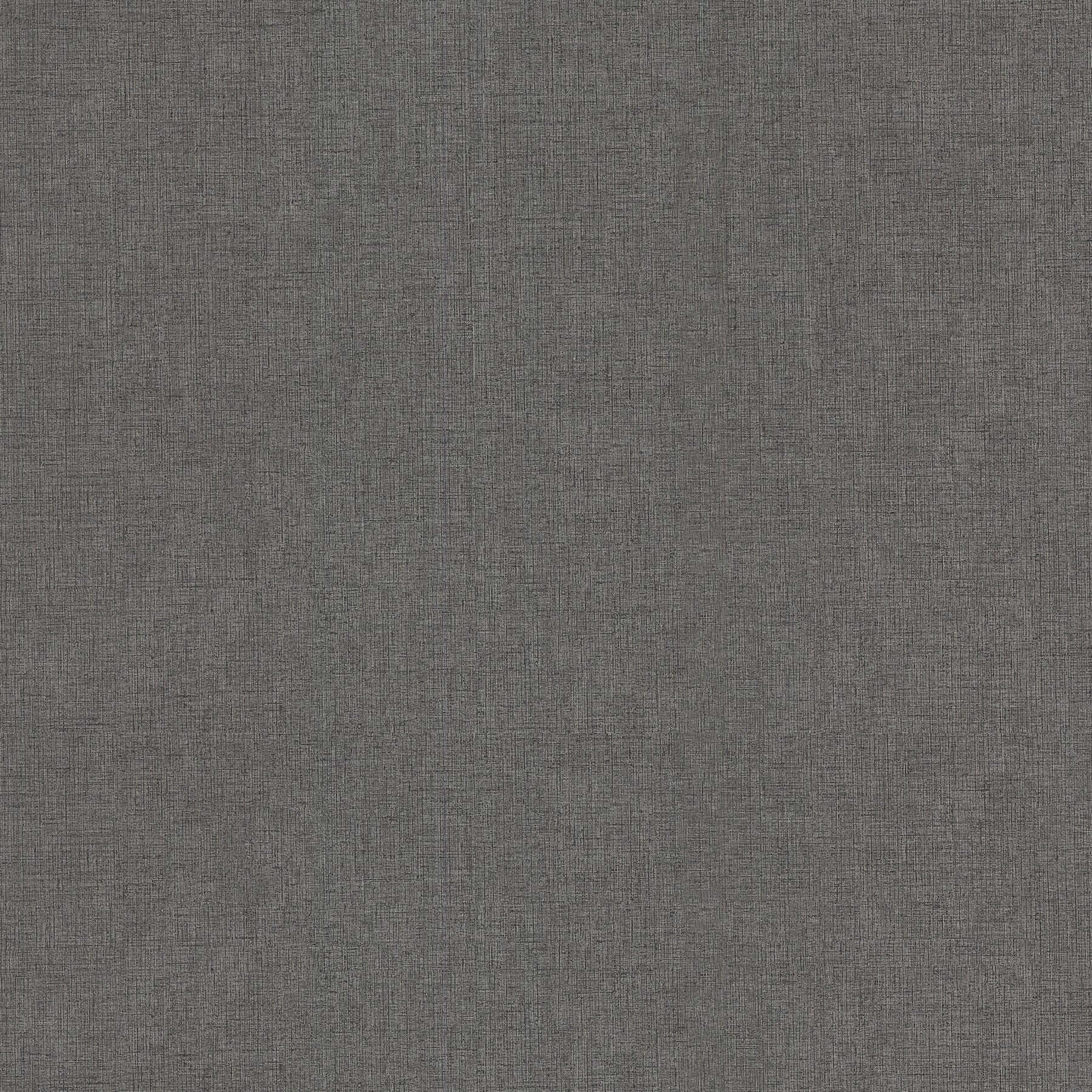 Hardy Linen High Performance Vinyl Wallpaper- Onyx