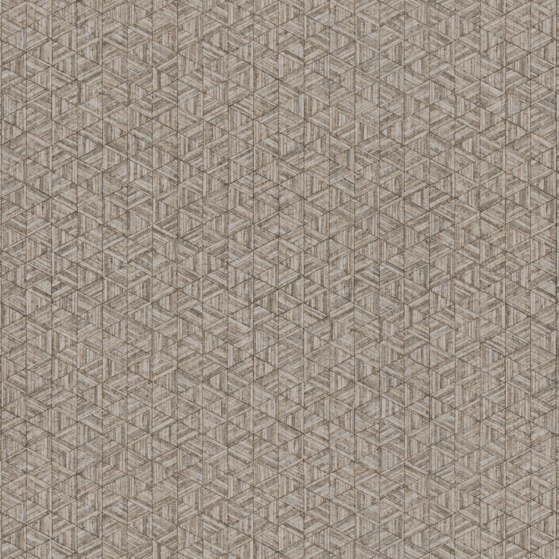 Rune High Performance Vinyl Wallpaper- Tortoiseshell