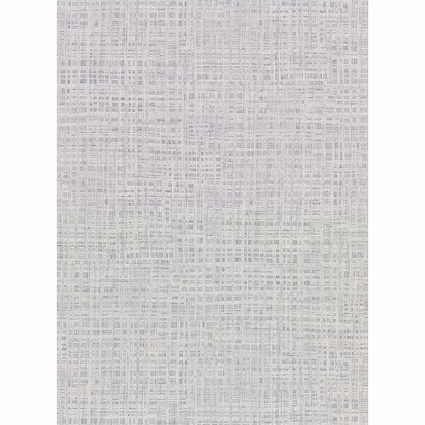 Montgomery Grey Faux Grasscloth Wallpaper