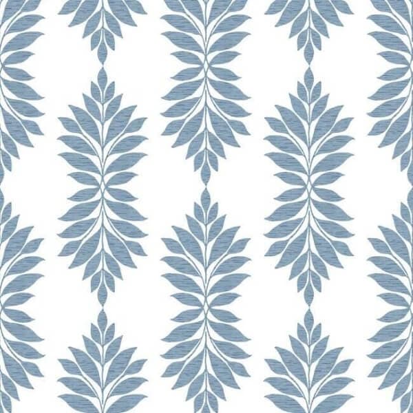 Broadsands Botanica Wallpaper- Chambray