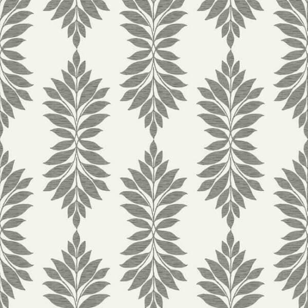 Broadsands Botanica Wallpaper- Linen/Smoke
