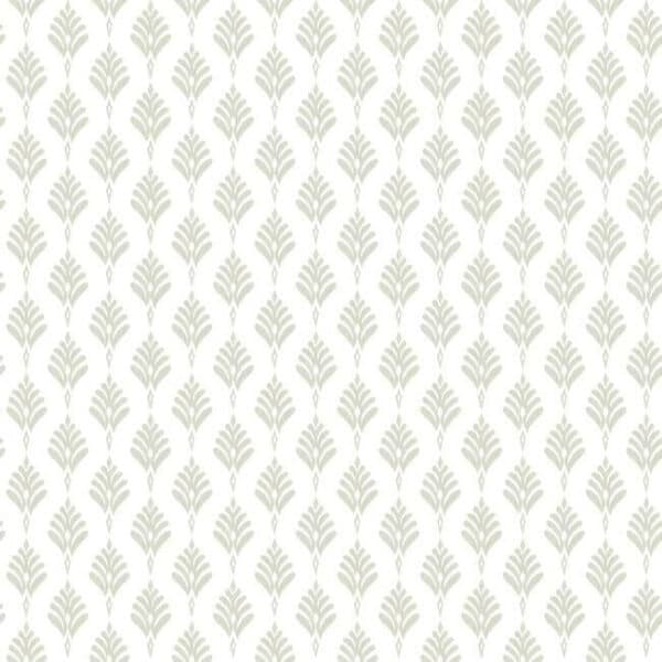 French Scallop Wallpaper- Sand