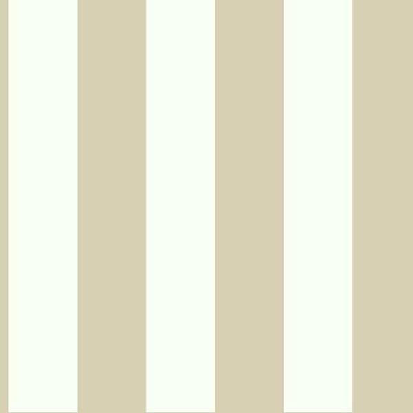 3" Stripe Wallpaper- Glint/White