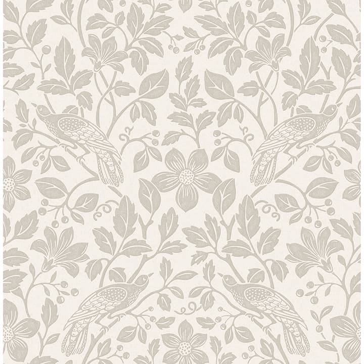 Marlow Bone Bird Vine Wallpaper