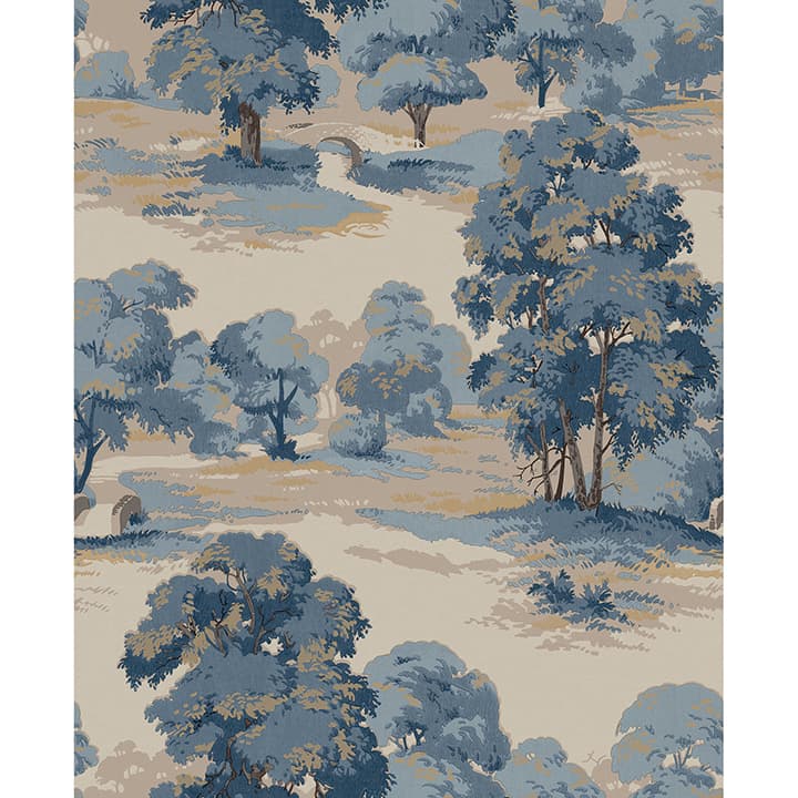 Sherwood Blue Glade Wallpaper