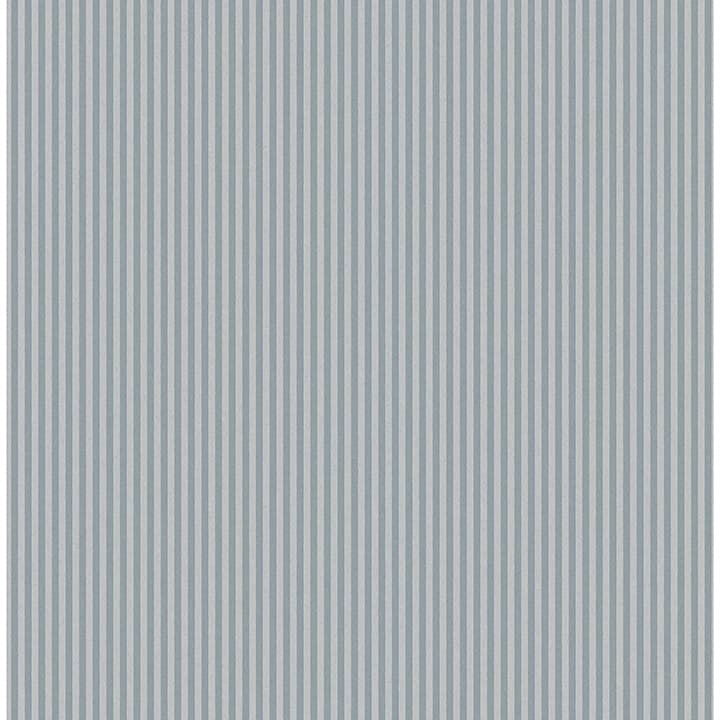 Ticking Blue Stripe Wallpaper