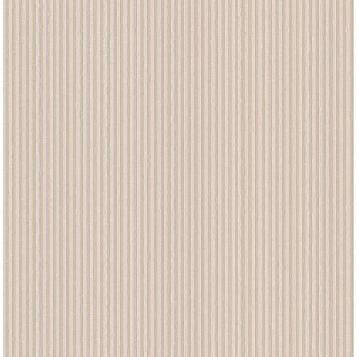 Ticking Beige Stripe Wallpaper