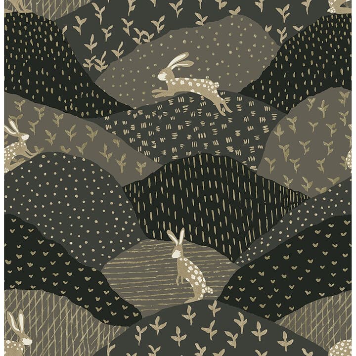 Peter Black Rabbit Fields Wallpaper